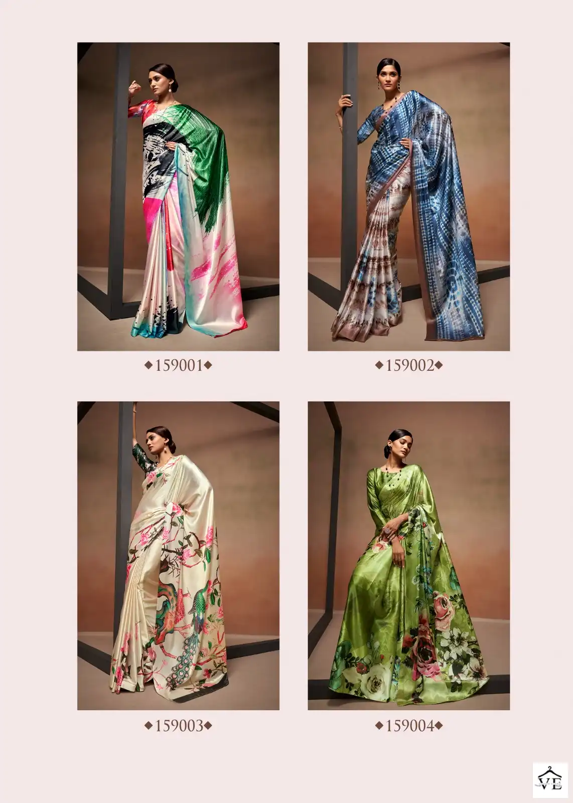 Rajpath Digital Rainbow Bollywood Sattin Wholesale Fancy Saree Catalog — Wholesale Sarees, MPA wholesale from Surat - Gallery Image 7