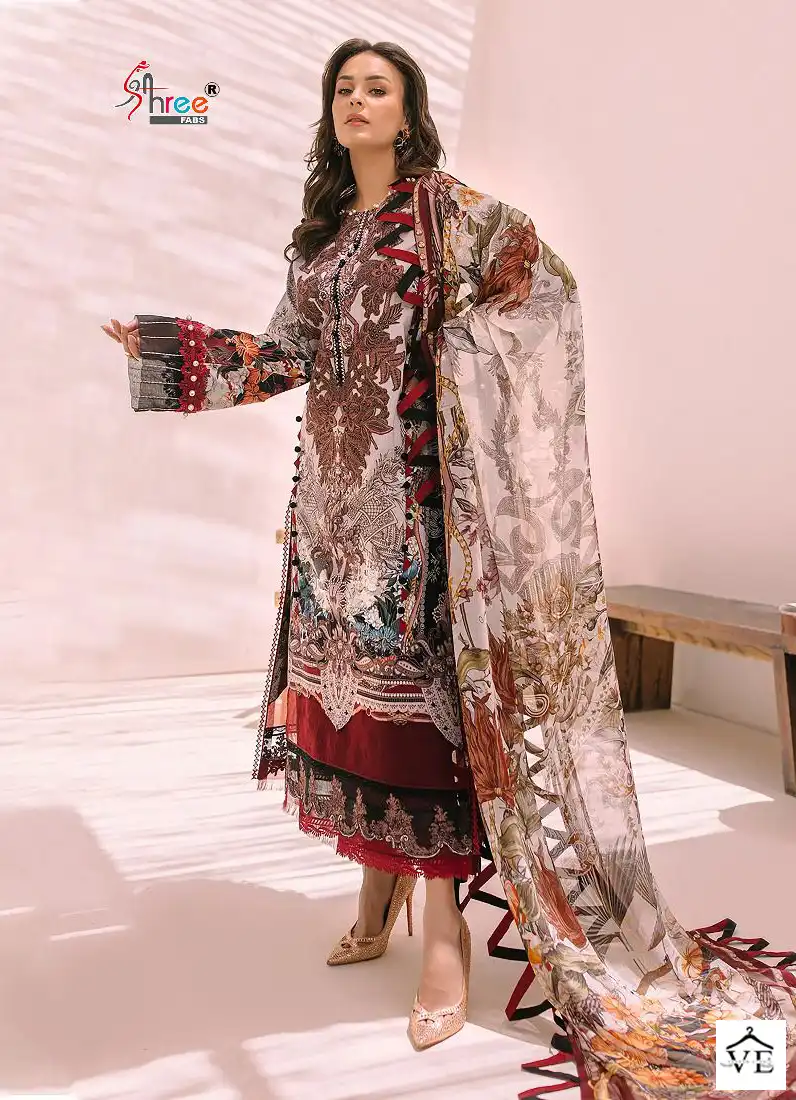 Shree Fabs Firdous Exclisve Collection Vol 30 Cotton Wholesale Fancy Pakistani Salwar Suit Catalog — Wholesale Salwar Suits, MPA wholesale from Surat - Gallery Image 8