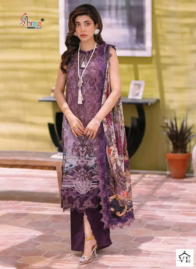 Shree Fabs Firdous Exclisve Collection Vol 30 Cotton Wholesale Fancy Pakistani Salwar Suit Catalog — Wholesale Salwar Suits, MPA wholesale from Surat - Gallery Image 7