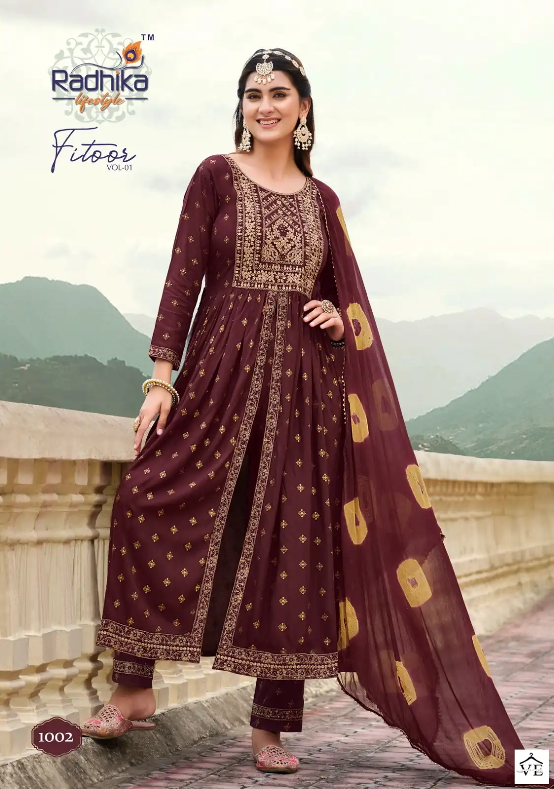 Radhika Life Style Fitoor Vol 1 Rayon Wholesale Readymade Salwar Suit Catalog — Wholesale Salwar Suits, MPA wholesale from Surat - Gallery Image 3