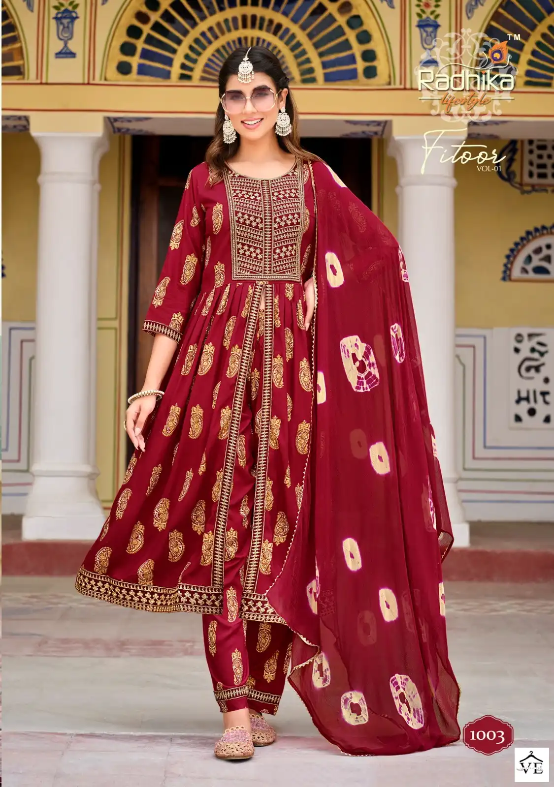 Radhika Life Style Fitoor Vol 1 Rayon Wholesale Readymade Salwar Suit Catalog — Wholesale Salwar Suits, MPA wholesale from Surat - Gallery Image 4