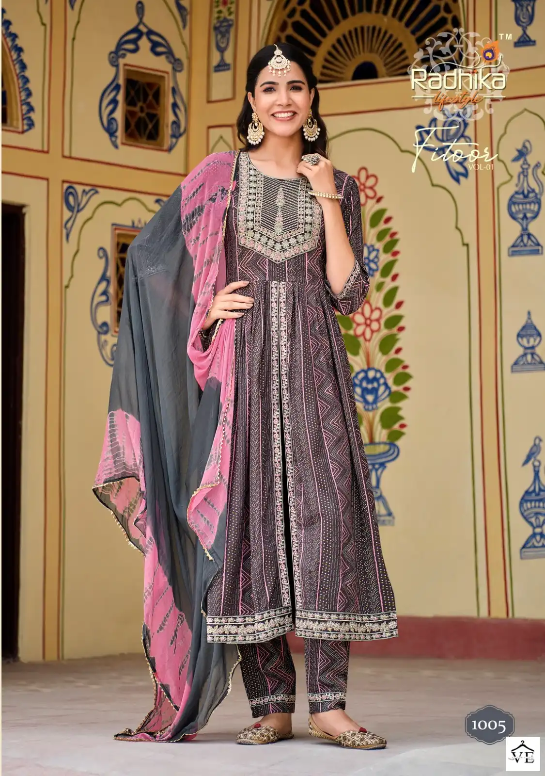 Radhika Life Style Fitoor Vol 1 Rayon Wholesale Readymade Salwar Suit Catalog — Wholesale Salwar Suits, MPA wholesale from Surat - Gallery Image 6