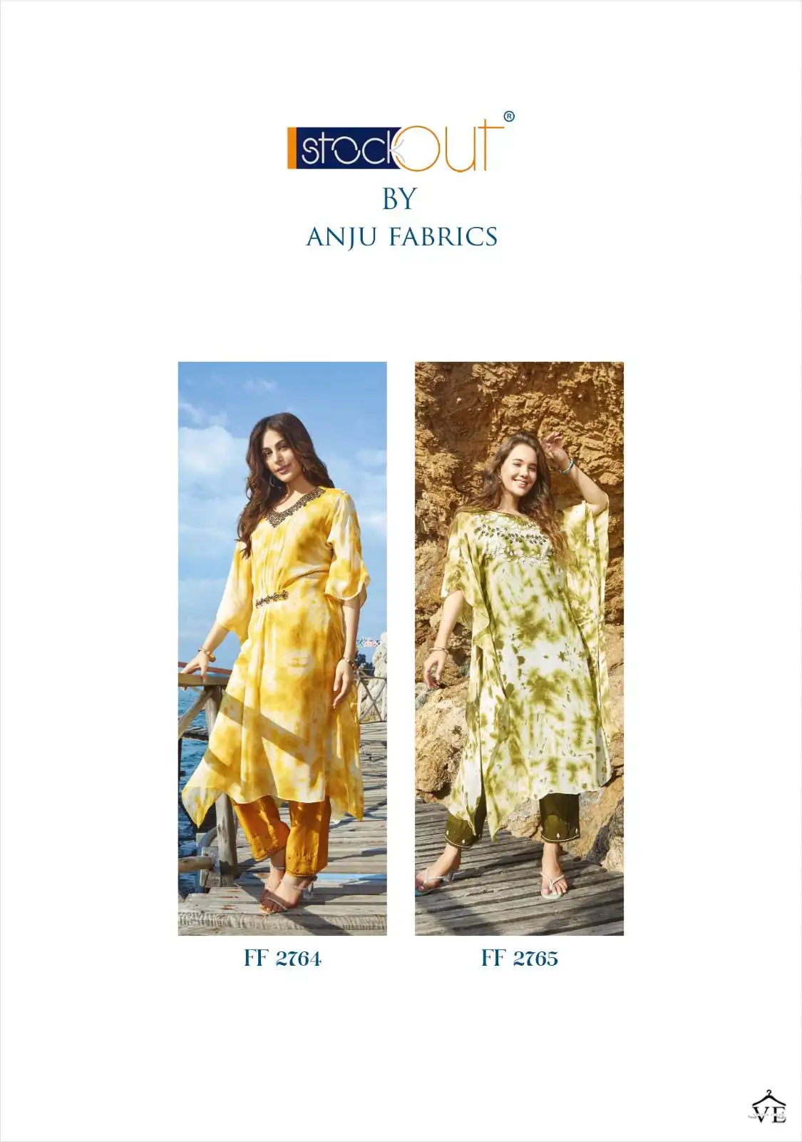Anju Fabrics Fashion Fever Vol 3 Pure Georgette Wholesale Kaftan With Pant Catalog — Wholesale Kurtis, MPA wholesale from Surat — view 6