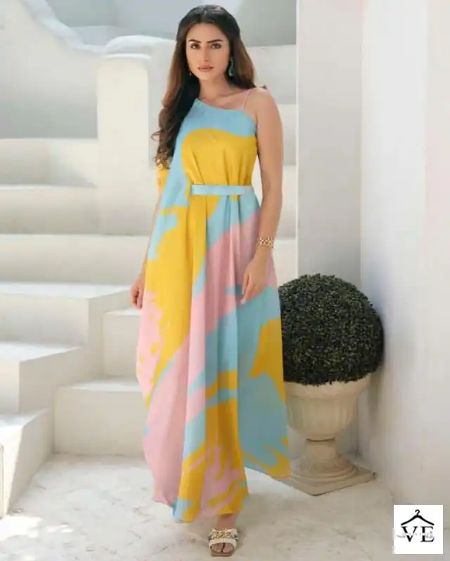 S4U Fusion Drapes Fancy Wholesale One Piece Catalog — Wholesale Kurtis, MPA wholesale from Surat — view 1
