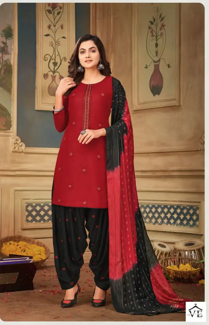 Kapil Trendz Ghungroo Patiyala 3 Rayon 14 Kg Wholesale Readymade Suits Catalog — Wholesale Salwar Suits, MPA wholesale from Surat - Gallery Image 11