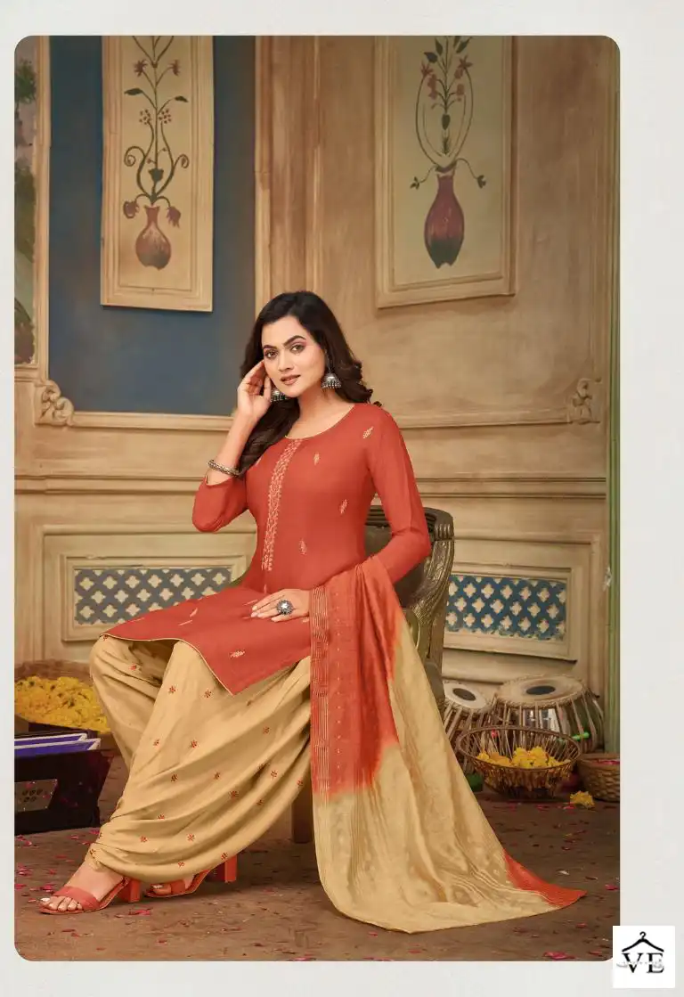 Kapil Trendz Ghungroo Patiyala 3 Rayon 14 Kg Wholesale Readymade Suits Catalog — Wholesale Salwar Suits, MPA wholesale from Surat - Gallery Image 2