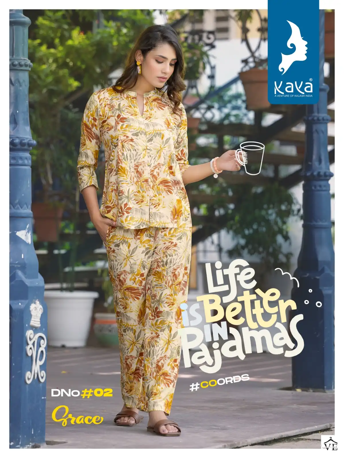 Kaya Grace Rayon Wholesale Co-Ord Set Catalog — Wholesale Kurtis, MPA wholesale from Surat — view 3