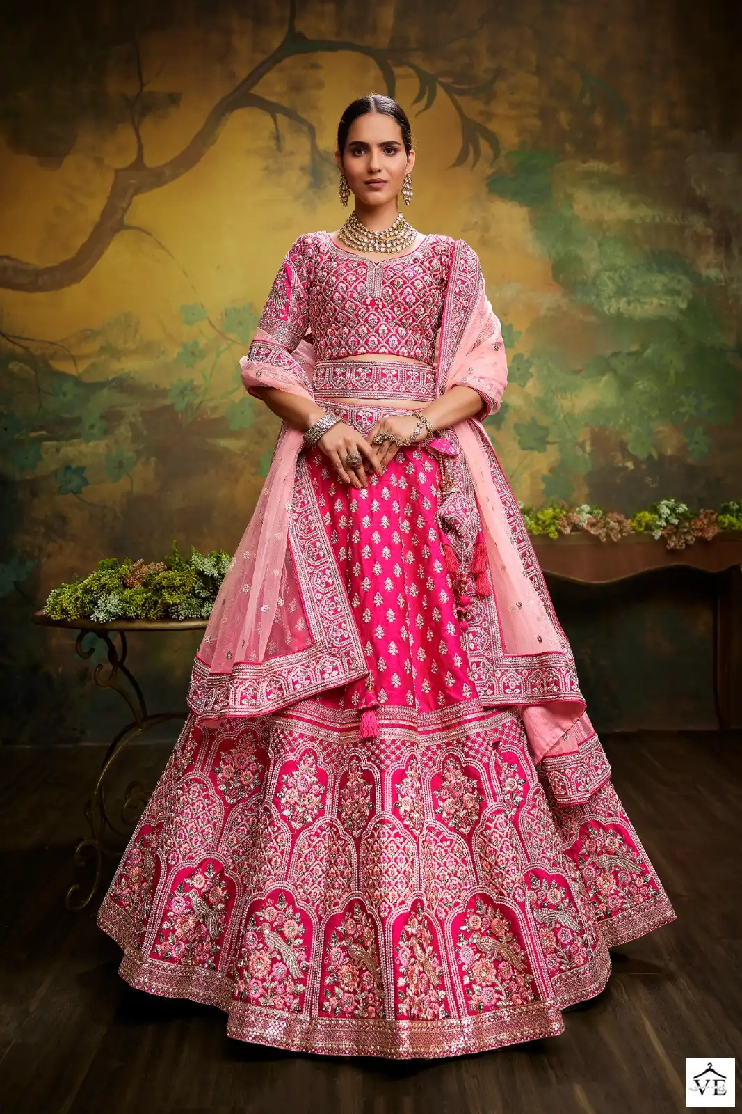 VE Gulmarg Vol 2 Australian Silk Wholesale Bridal Lehenga Choli Catalog — Wholesale Lehenga, MPA wholesale from Surat - Gallery Image 3