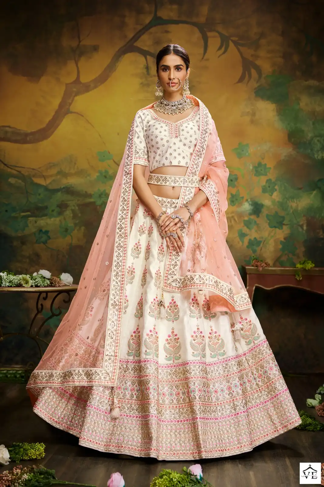VE Gulmarg Vol 2 Australian Silk Wholesale Bridal Lehenga Choli Catalog — Wholesale Lehenga, MPA wholesale from Surat - Gallery Image 5