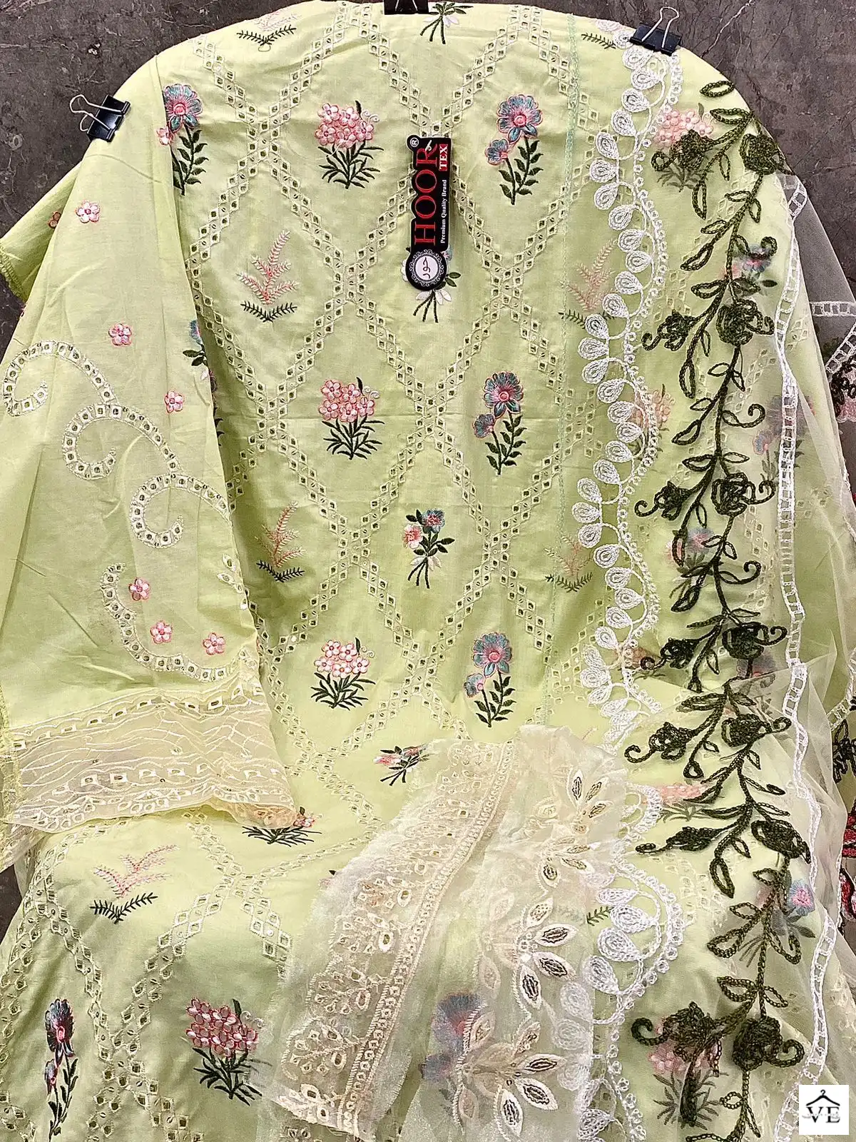 Hoor Tex H-108 C Cotton Wholesale Pakistani Suit — Wholesale Salwar Suits, MPA wholesale from Surat - Gallery Image 3