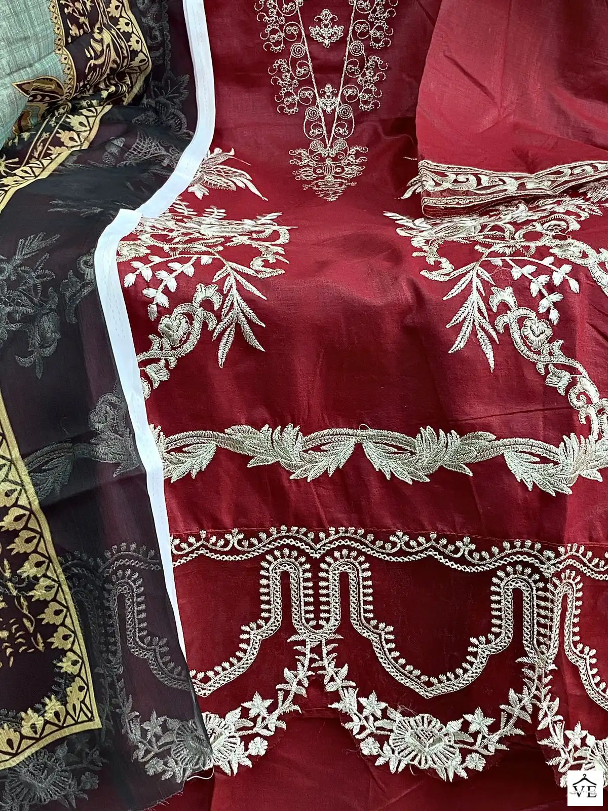 Hoor Tex H-117 Cotton Wholesale Pakistani Suit — Wholesale Salwar Suits, MPA wholesale from Surat - Gallery Image 3