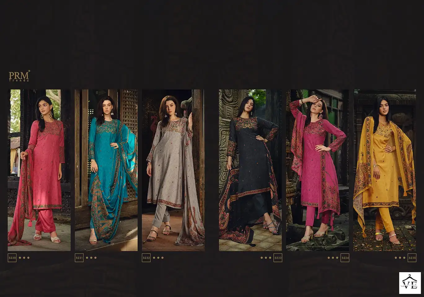 Prm Trendz Haajat Pure Muslin Silk Wholesale Designer Salwar Suit Catalog — Wholesale Salwar Suits, MPA wholesale from Surat — view 7