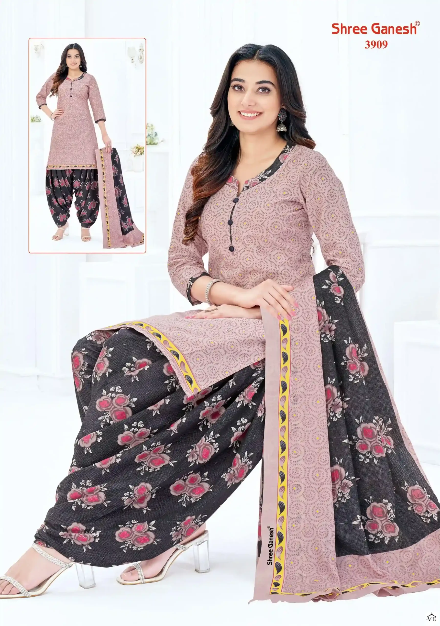 Shree Ganesh Hansika Vol 19 Cotton Wholesale Readymade Suits Catalog — Wholesale Salwar Suits, MPA wholesale from Surat - Gallery Image 14