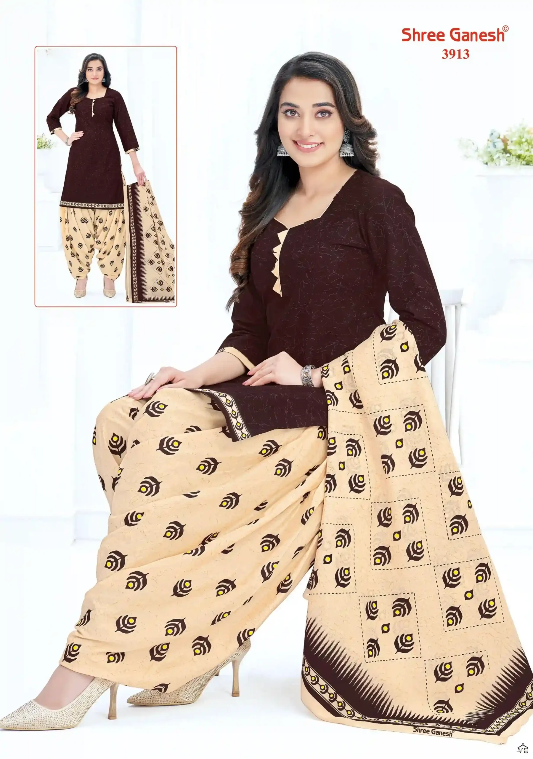 Shree Ganesh Hansika Vol 19 Cotton Wholesale Readymade Suits Catalog — Wholesale Salwar Suits, MPA wholesale from Surat - Gallery Image 18