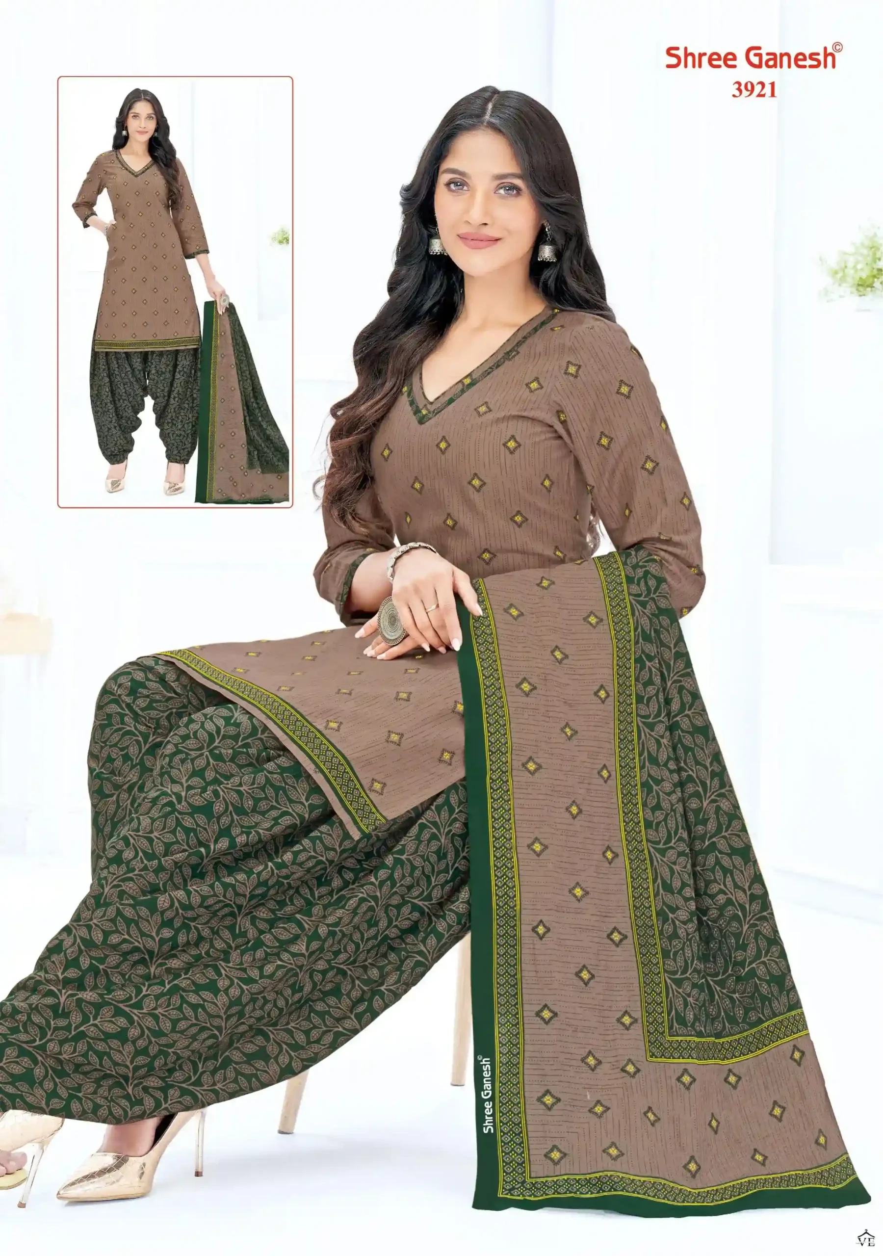 Shree Ganesh Hansika Vol 19 Cotton Wholesale Readymade Suits Catalog — Wholesale Salwar Suits, MPA wholesale from Surat - Gallery Image 25