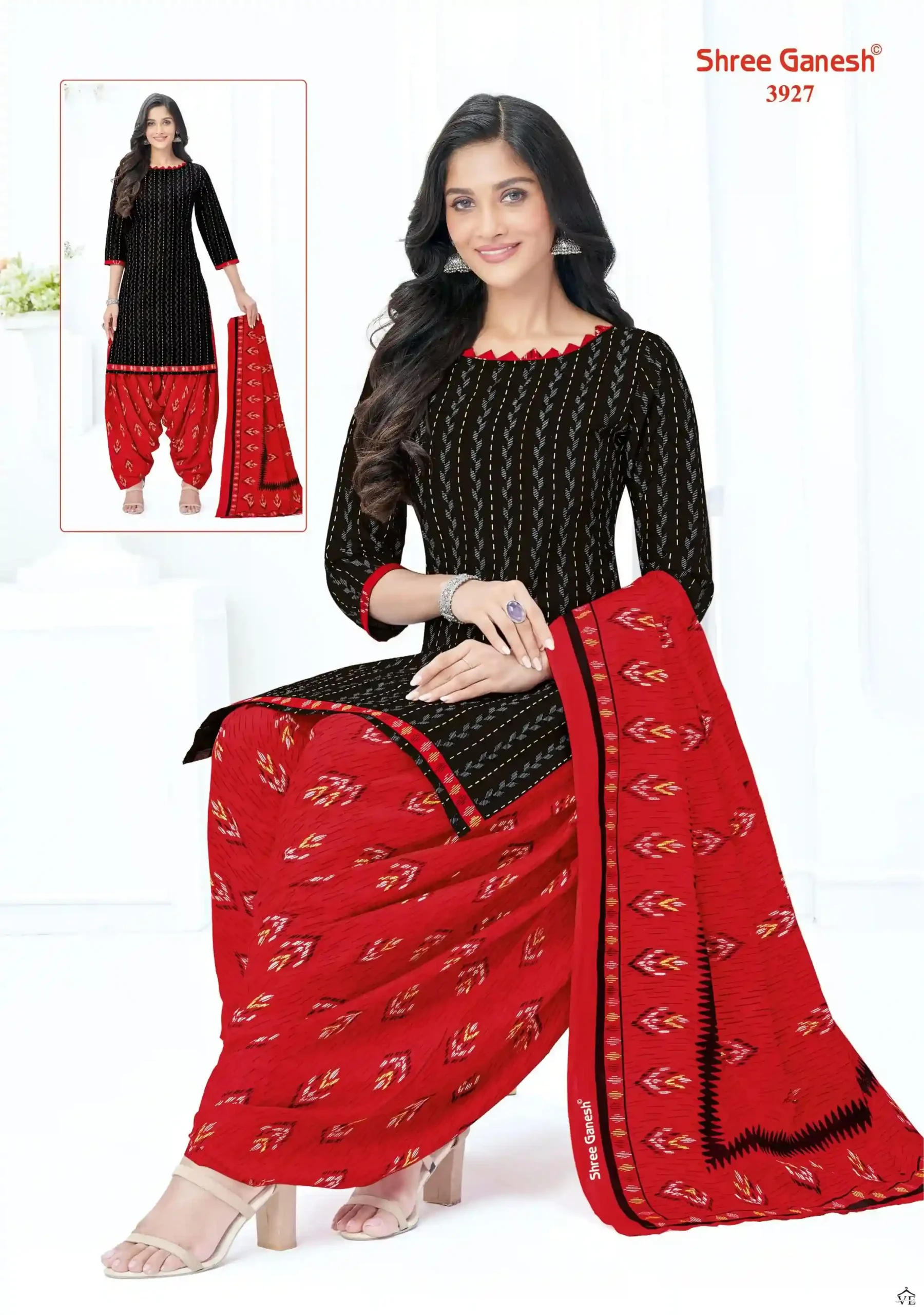 Shree Ganesh Hansika Vol 19 Cotton Wholesale Readymade Suits Catalog — Wholesale Salwar Suits, MPA wholesale from Surat - Gallery Image 31