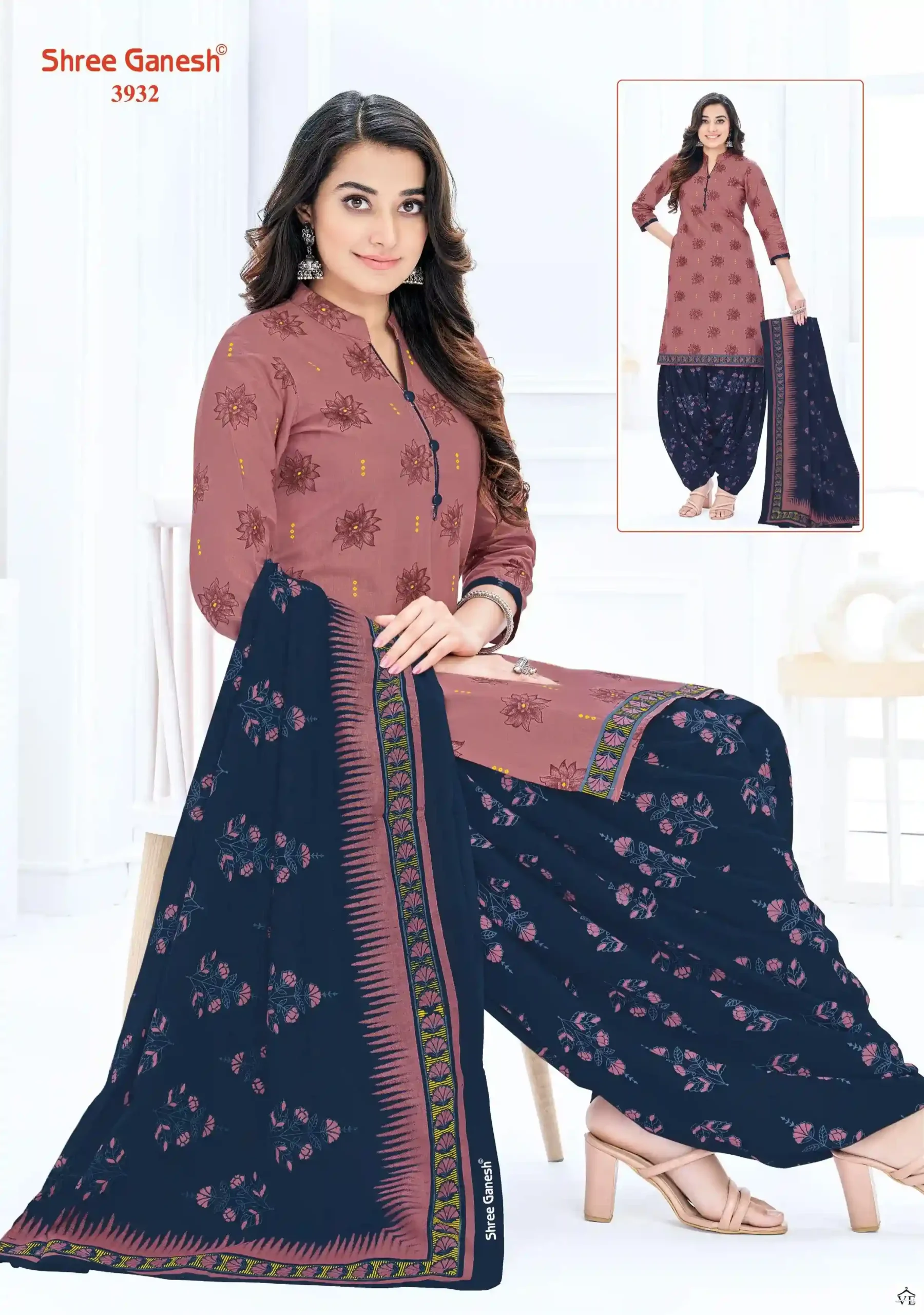 Shree Ganesh Hansika Vol 19 Cotton Wholesale Readymade Suits Catalog — Wholesale Salwar Suits, MPA wholesale from Surat - Gallery Image 36