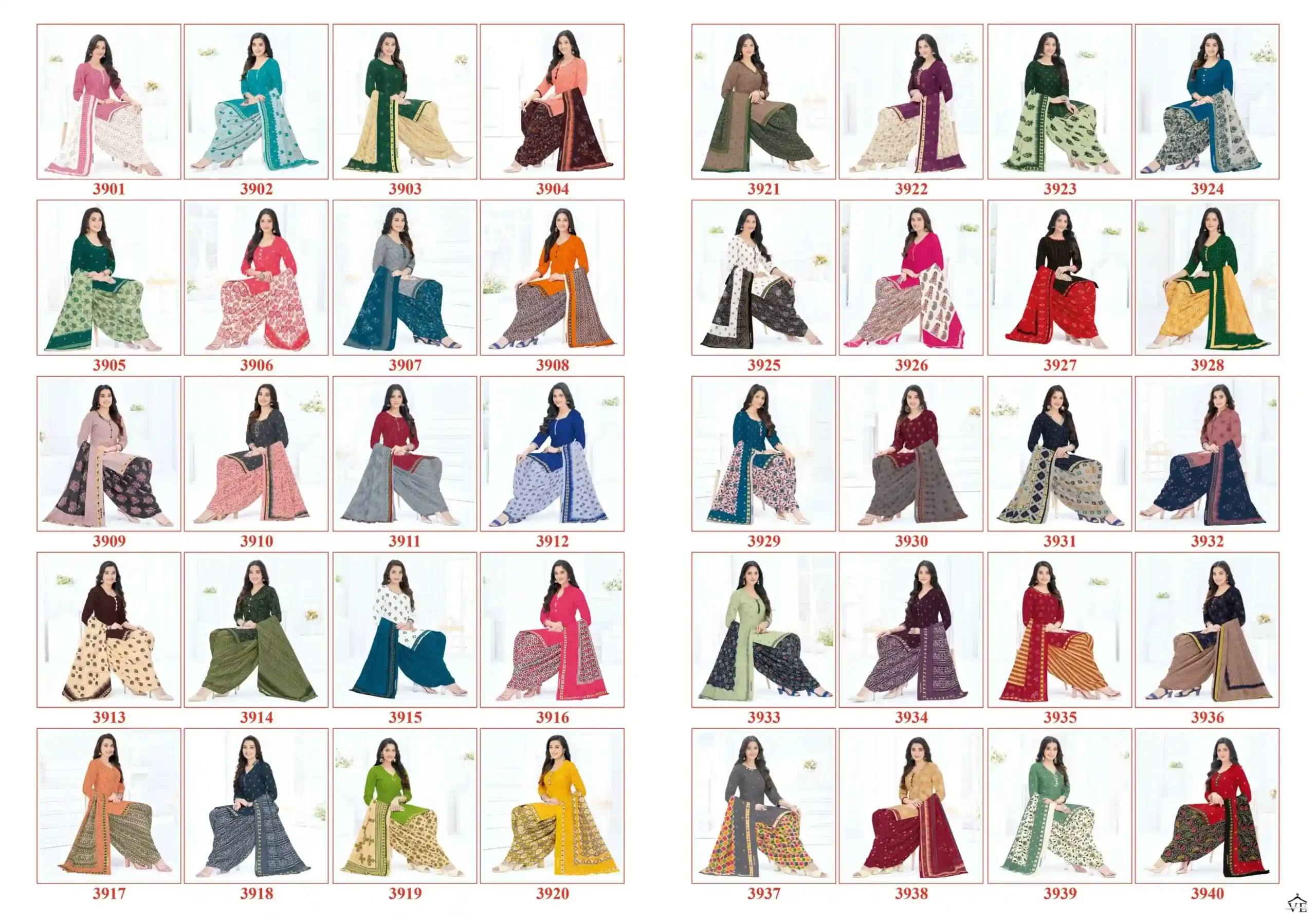 Shree Ganesh Hansika Vol 19 Cotton Wholesale Readymade Suits Catalog — Wholesale Salwar Suits, MPA wholesale from Surat - Gallery Image 41