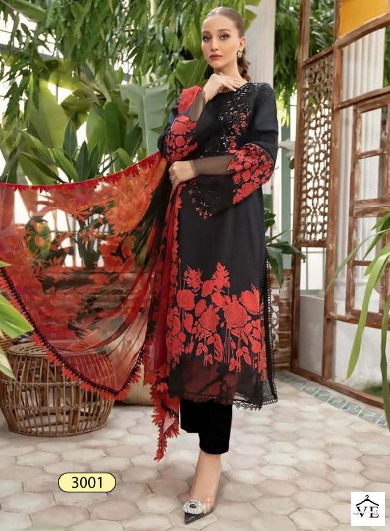 Hazzel Maria B Mprints Summer Spring 23 Vol 3 Nx Pure Cotton Wholesale Pakistani Suit Catalog — Wholesale Salwar Suits, MPA wholesale from Surat — view 1