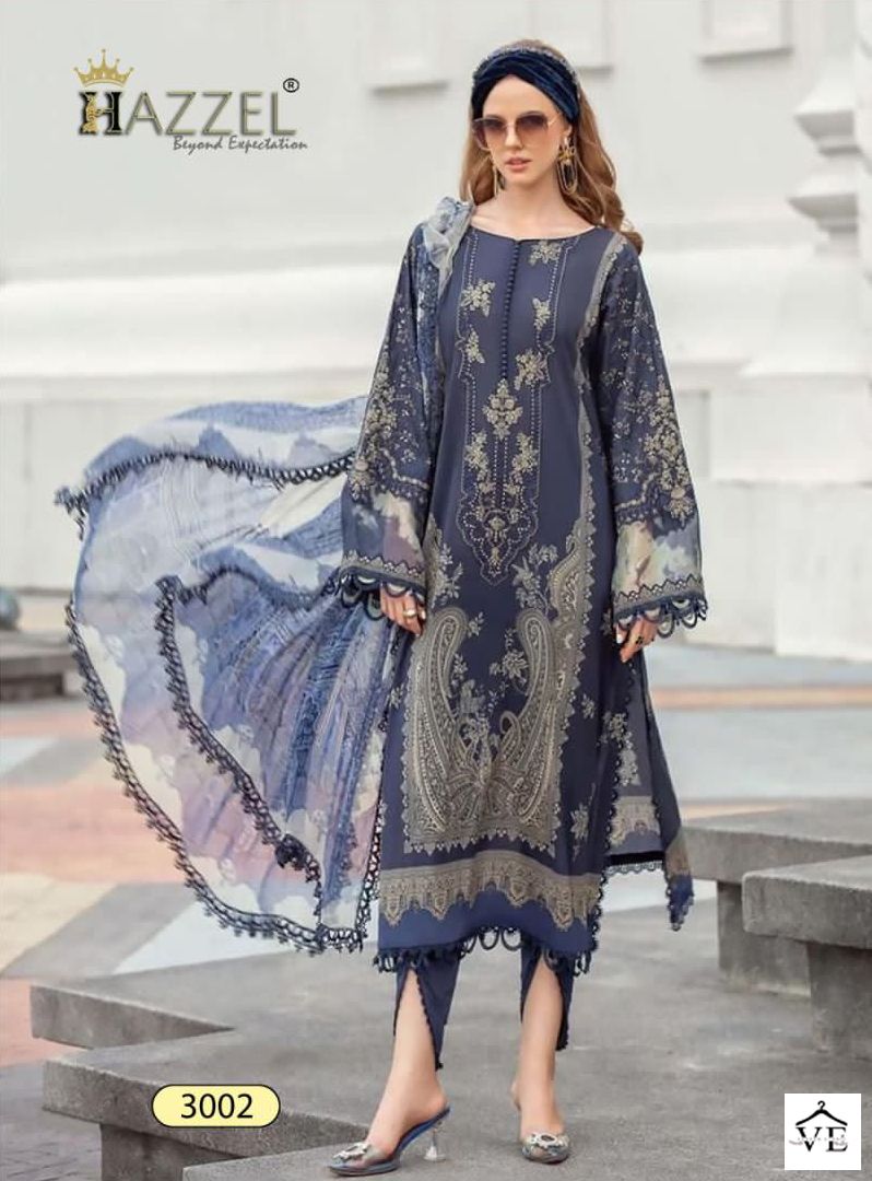 Hazzel Maria B Mprints Summer Spring 23 Vol 3 Nx Pure Cotton Wholesale Pakistani Suit Catalog — Wholesale Salwar Suits, MPA wholesale from Surat - Gallery Image 2