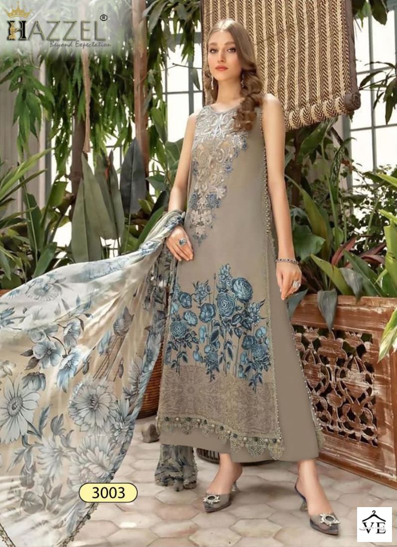 Hazzel Maria B Mprints Summer Spring 23 Vol 3 Nx Pure Cotton Wholesale Pakistani Suit Catalog — Wholesale Salwar Suits, MPA wholesale from Surat - Gallery Image 3