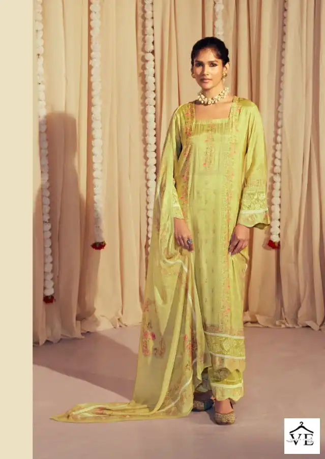 Kimora Heer Habiba Pure Muslin Wholesale Salwar Suit Catalog — Wholesale Salwar Suits, MPA wholesale from Surat - Gallery Image 8