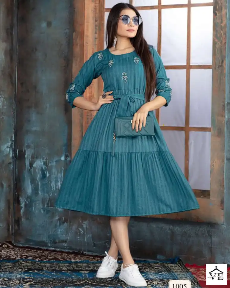 Deecee Harchi Rayon Wholesale Kurti Catalog — Wholesale Kurtis, MPA wholesale from Surat — view 1