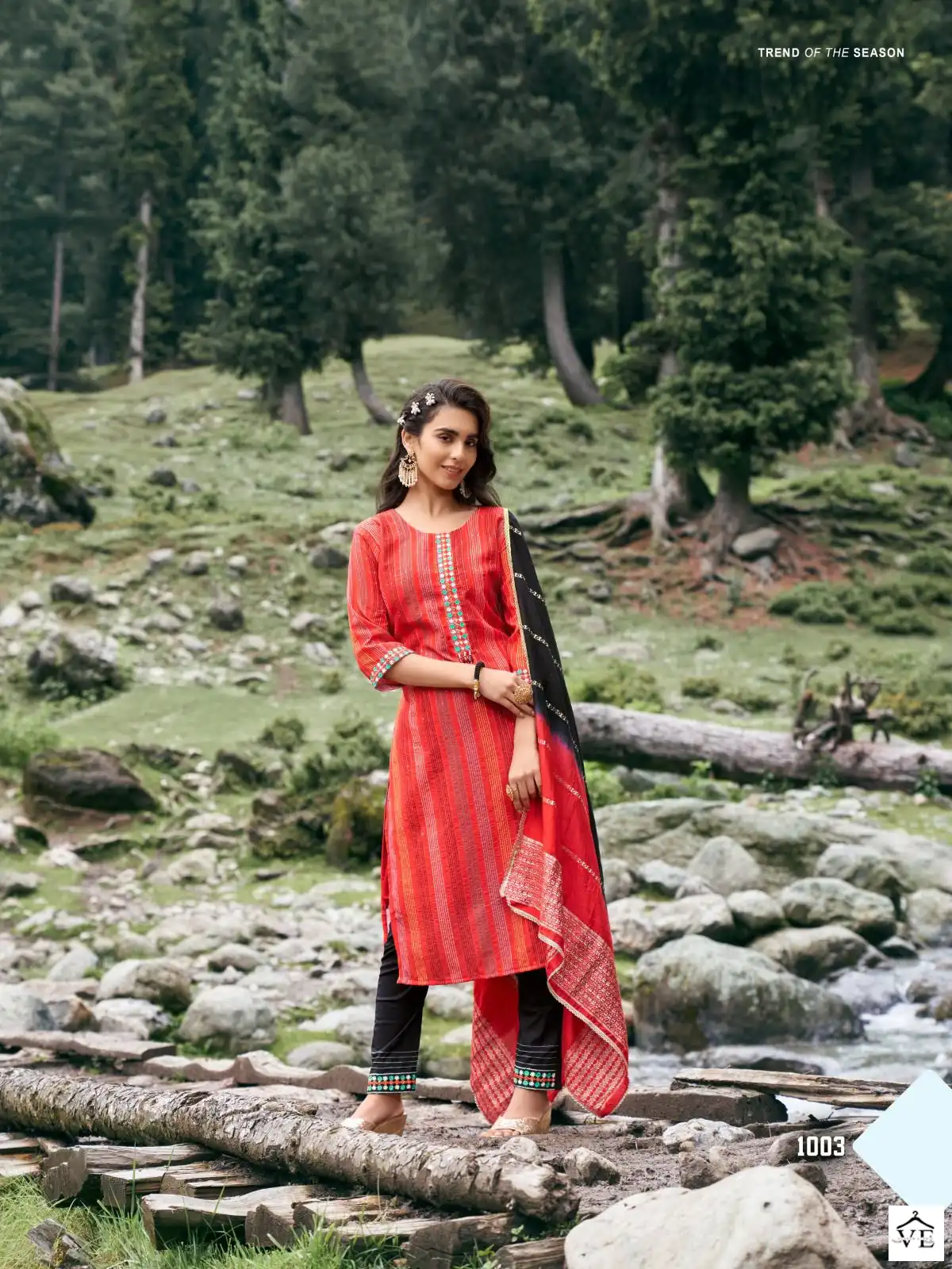 Wanna Heer Pure Muslin Wholesale Readymade Suit Catalog — Wholesale Salwar Suits, MPA wholesale from Surat - Gallery Image 4