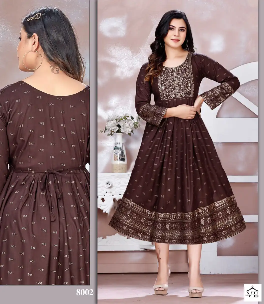 Beauty Queen I’M Bindass-2 Heavy Rayon 14 Kg Wholesale Kurti Catalog — Wholesale Kurtis, MPA wholesale from Surat - Gallery Image 3