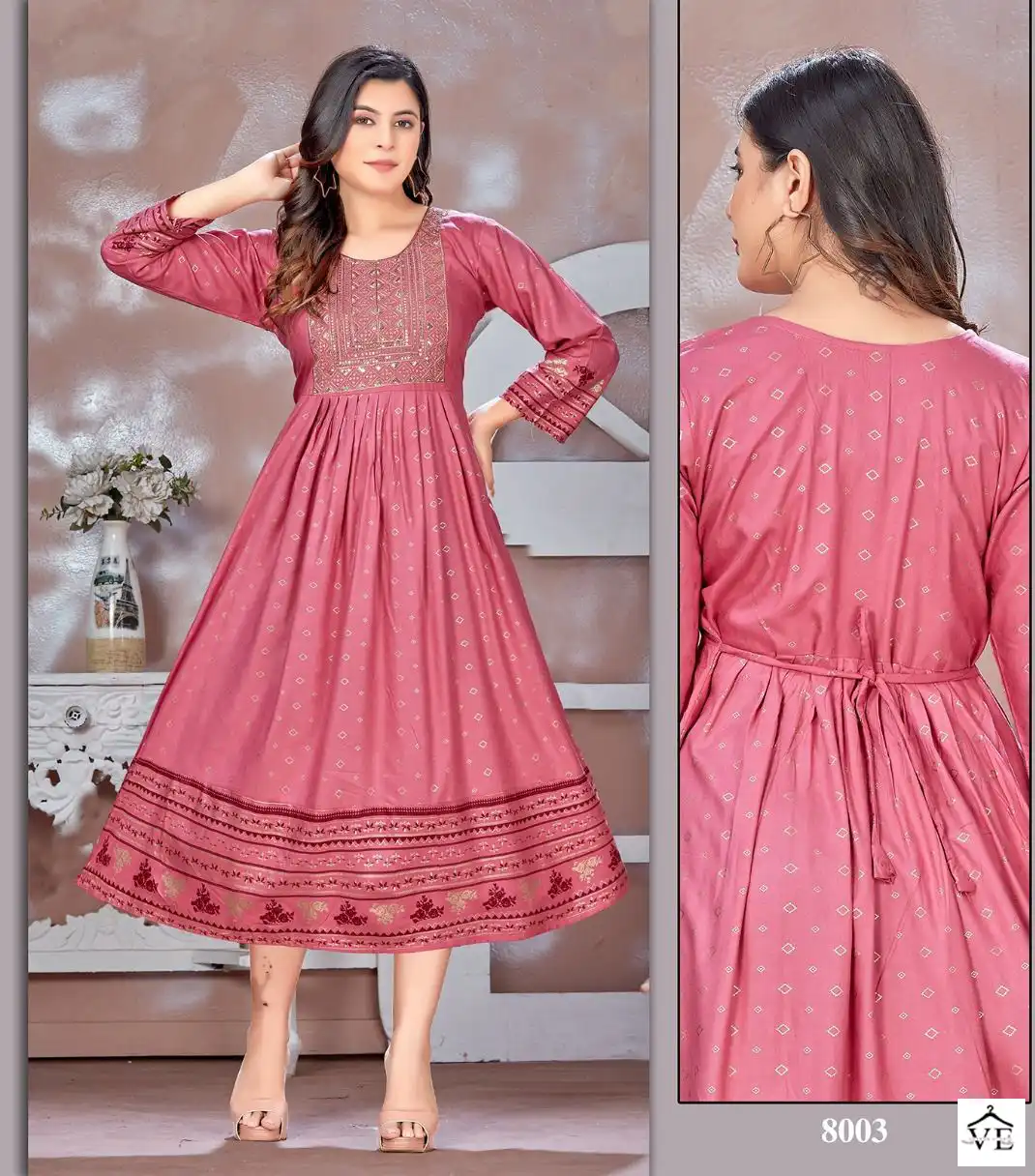 Beauty Queen I’M Bindass-2 Heavy Rayon 14 Kg Wholesale Kurti Catalog — Wholesale Kurtis, MPA wholesale from Surat - Gallery Image 4