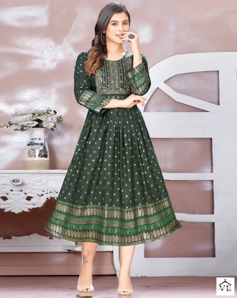 Beauty Queen I’M Bindass-2 Heavy Rayon 14 Kg Wholesale Kurti Catalog — Wholesale Kurtis, MPA wholesale from Surat — view 1
