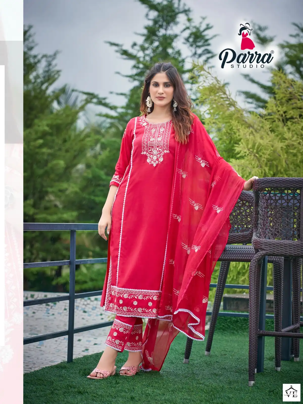 Parra Inayat Vol 2 Pure Rayon 14 Kg Wholesale Readymade Suits Catalog — Wholesale Salwar Suits, MPA wholesale from Surat - Gallery Image 4