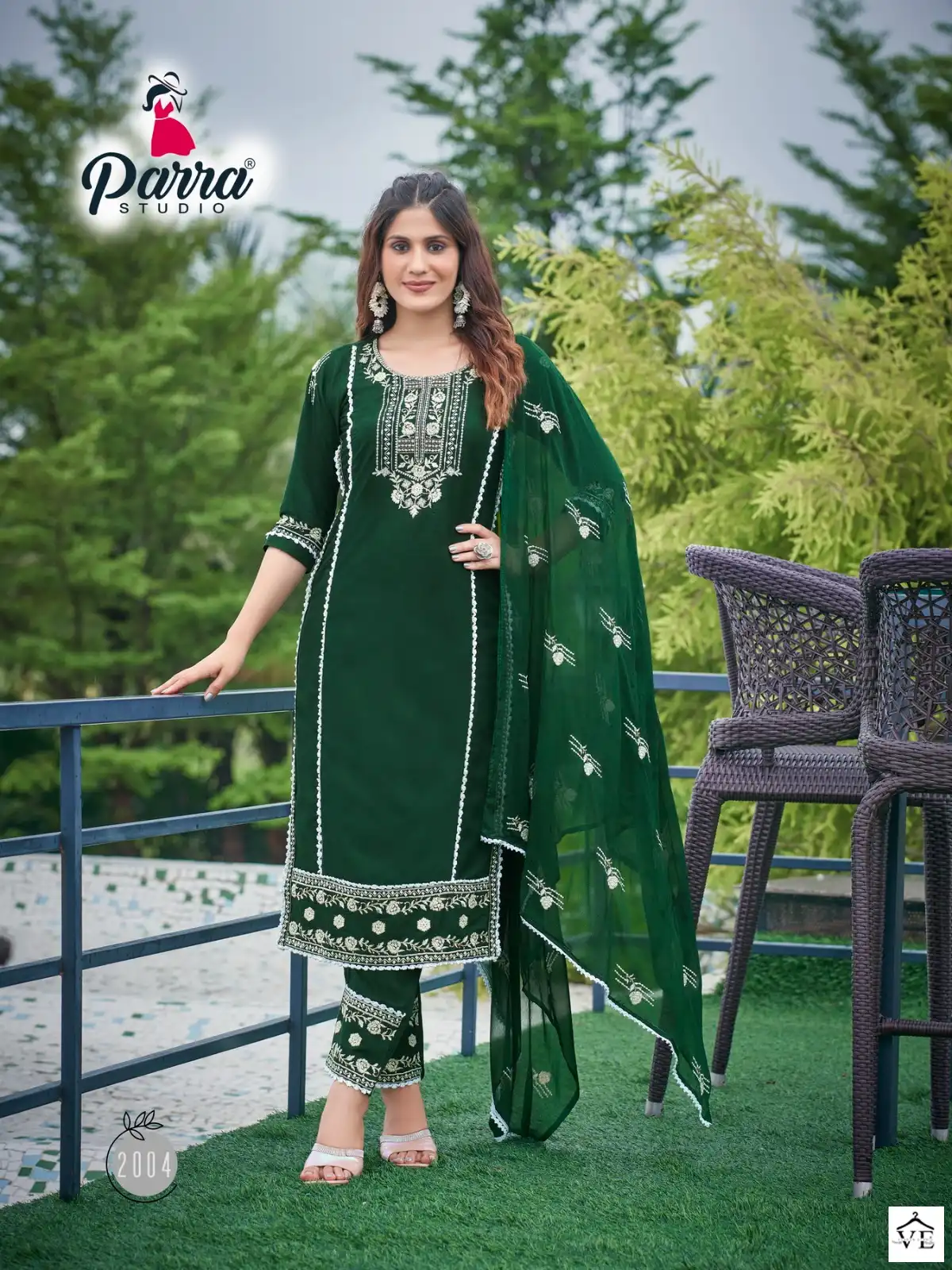 Parra Inayat Vol 2 Pure Rayon 14 Kg Wholesale Readymade Suits Catalog — Wholesale Salwar Suits, MPA wholesale from Surat - Gallery Image 2