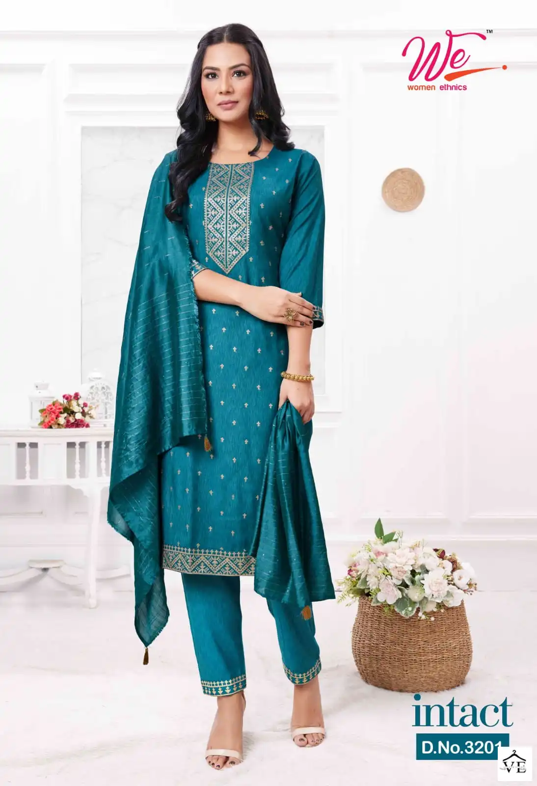We Intact Heavy Rayon Wholesale Readymade Salwar Suit Catalog — Wholesale Salwar Suits, MPA wholesale from Surat - Gallery Image 2