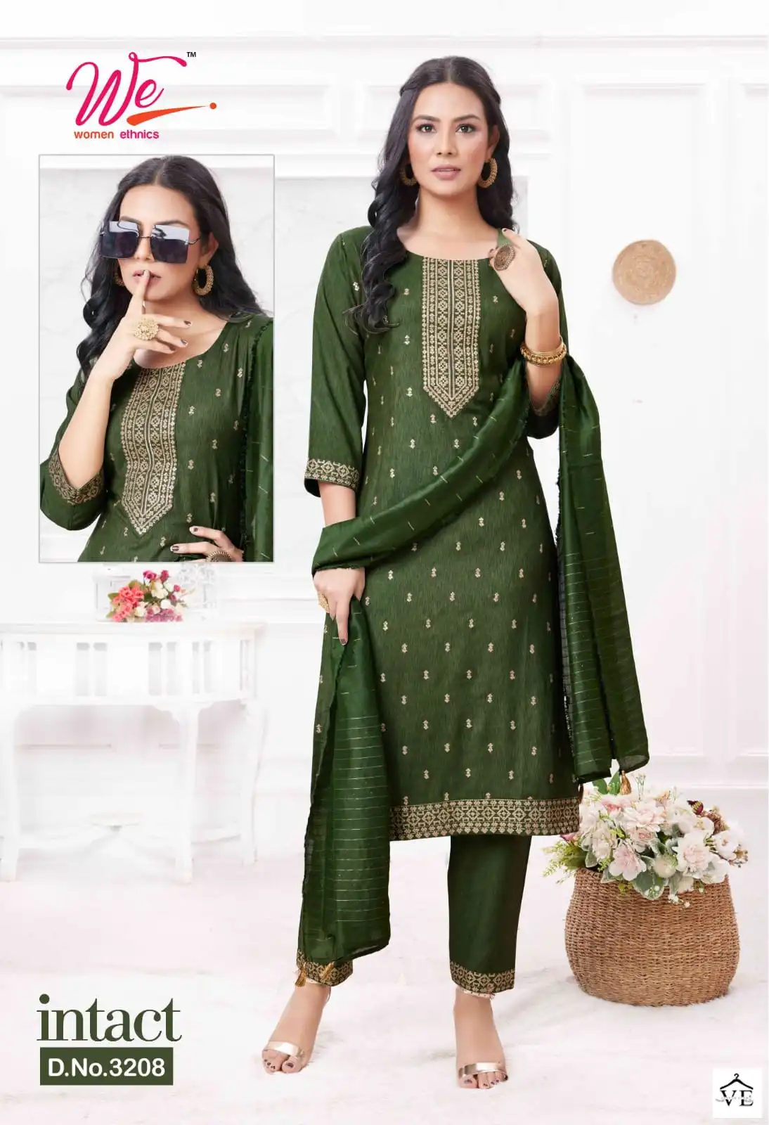 We Intact Heavy Rayon Wholesale Readymade Salwar Suit Catalog — Wholesale Salwar Suits, MPA wholesale from Surat - Gallery Image 5