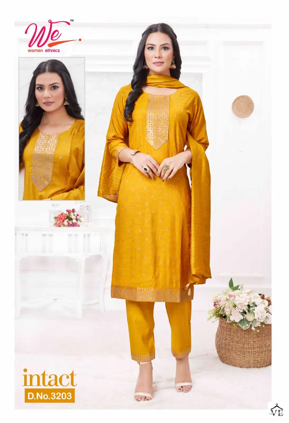 We Intact Heavy Rayon Wholesale Readymade Salwar Suit Catalog — Wholesale Salwar Suits, MPA wholesale from Surat - Gallery Image 6