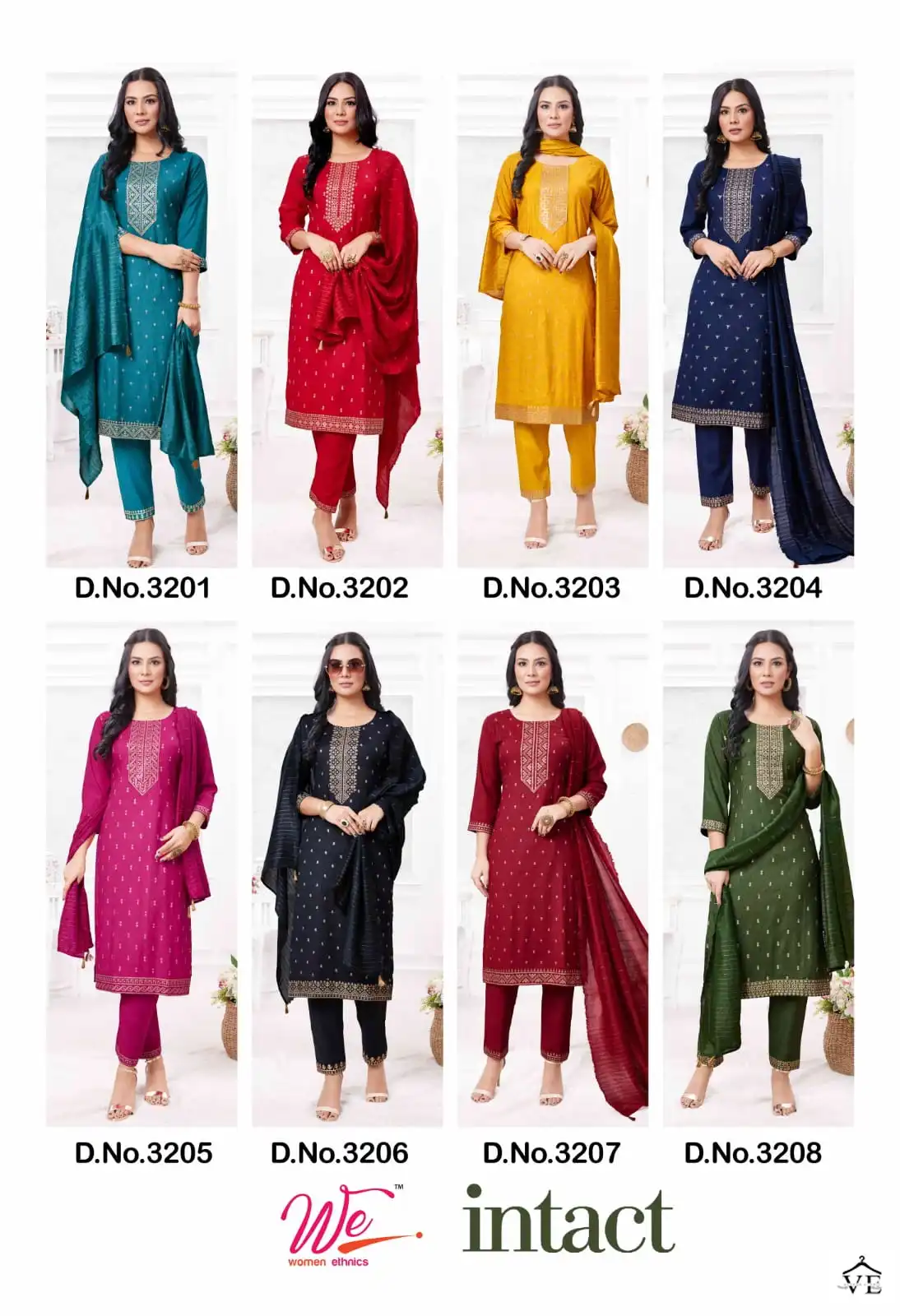 We Intact Heavy Rayon Wholesale Readymade Salwar Suit Catalog — Wholesale Salwar Suits, MPA wholesale from Surat — view 7