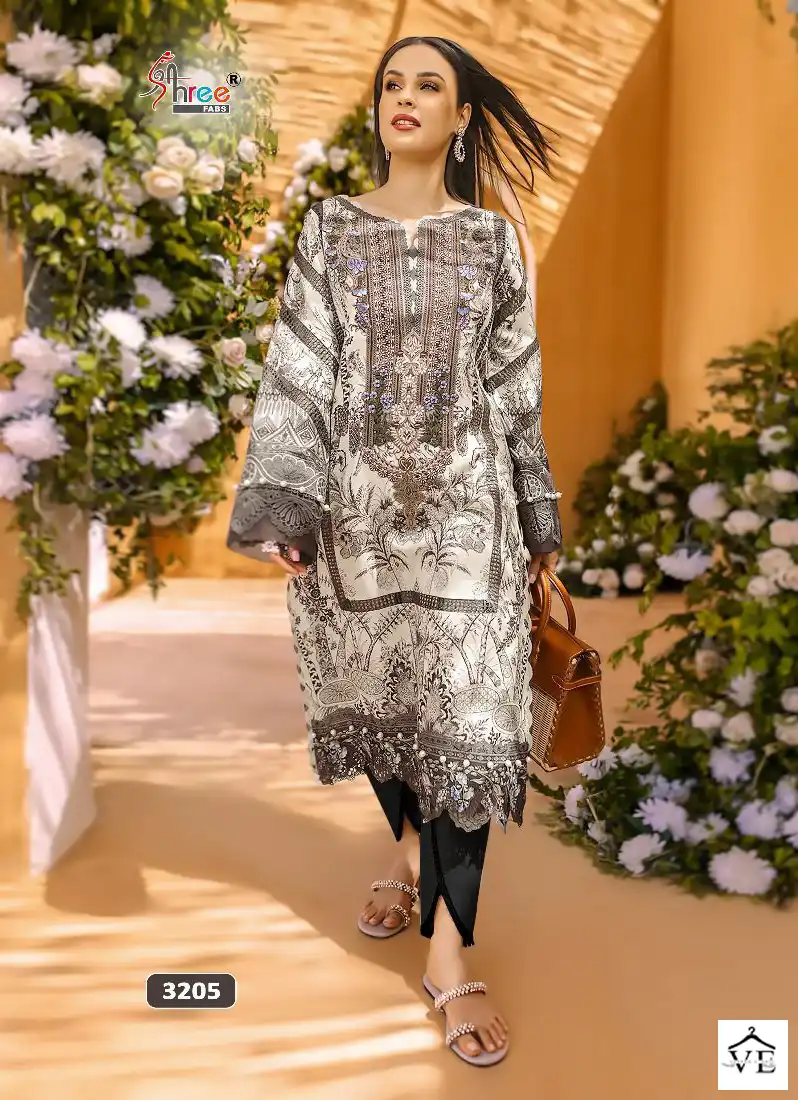 Shree Fabs Jade Solitaire Vol-4 Pure Cotton Wholesale Pakistani Suits Catalog — Wholesale Salwar Suits, MPA wholesale from Surat - Gallery Image 5