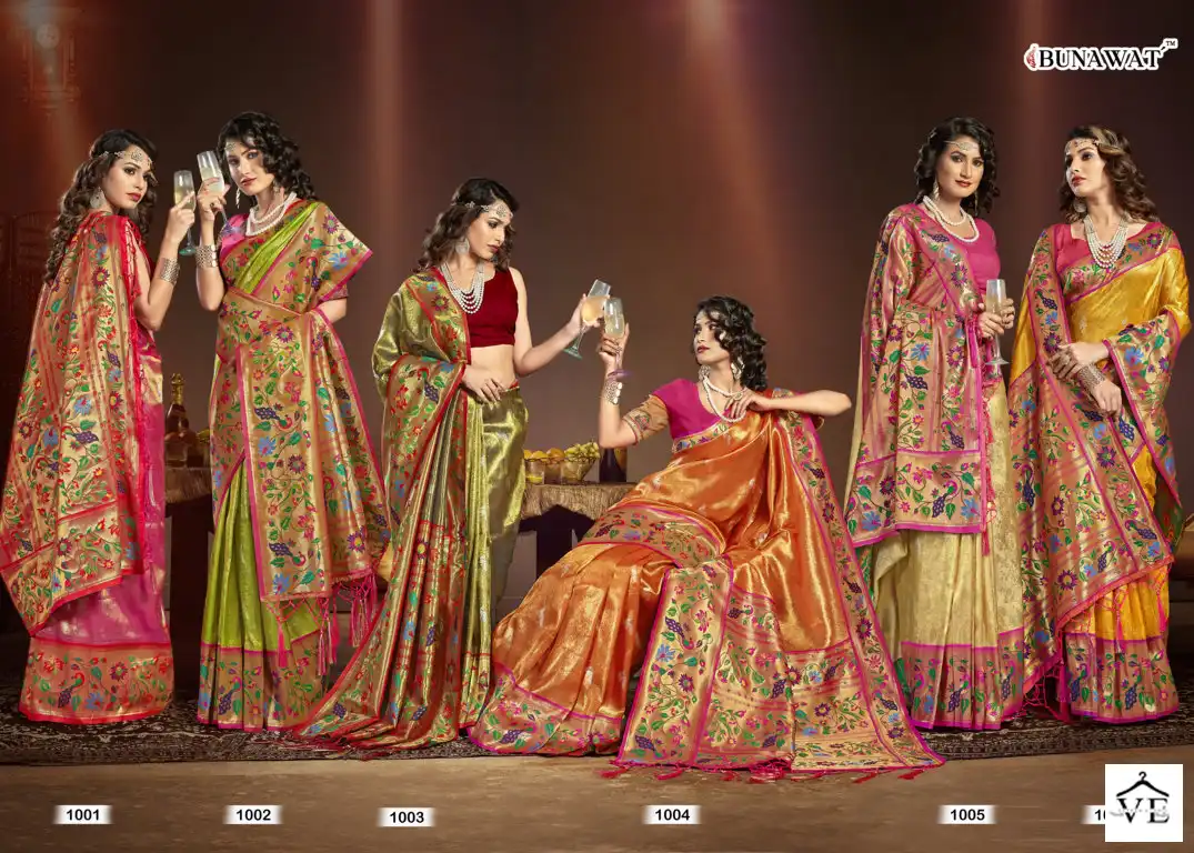 Sargam Jeshika Paithani Silk Wholesale Saree Catalog — Wholesale Sarees, MPA wholesale from Surat — view 7
