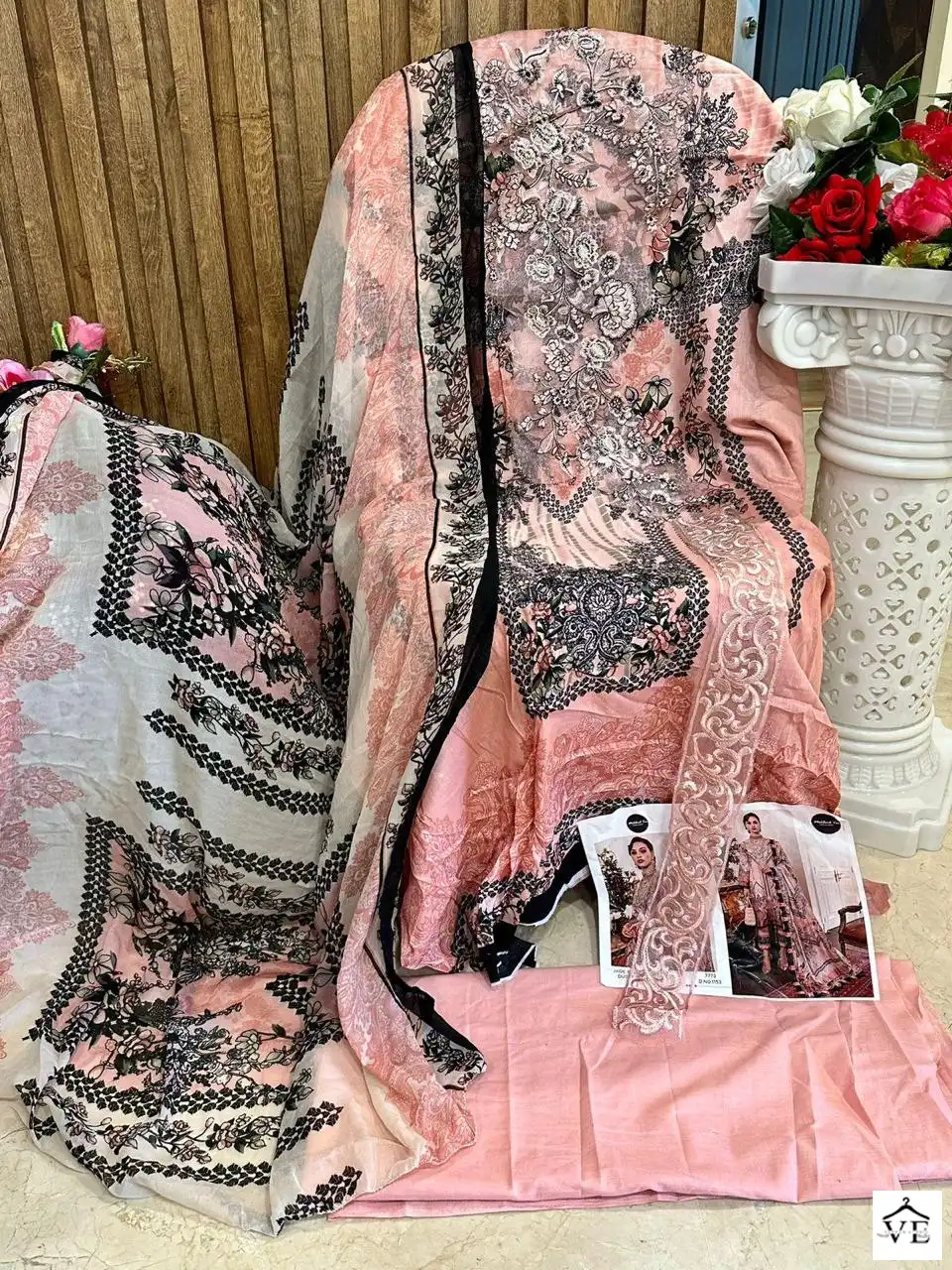 Mehboob Tex Jade Bliss Court Dusty Vol 1 Pure Cotton Wholesale Pakistani Suit — Wholesale Salwar Suits, MPA wholesale from Surat — view 10