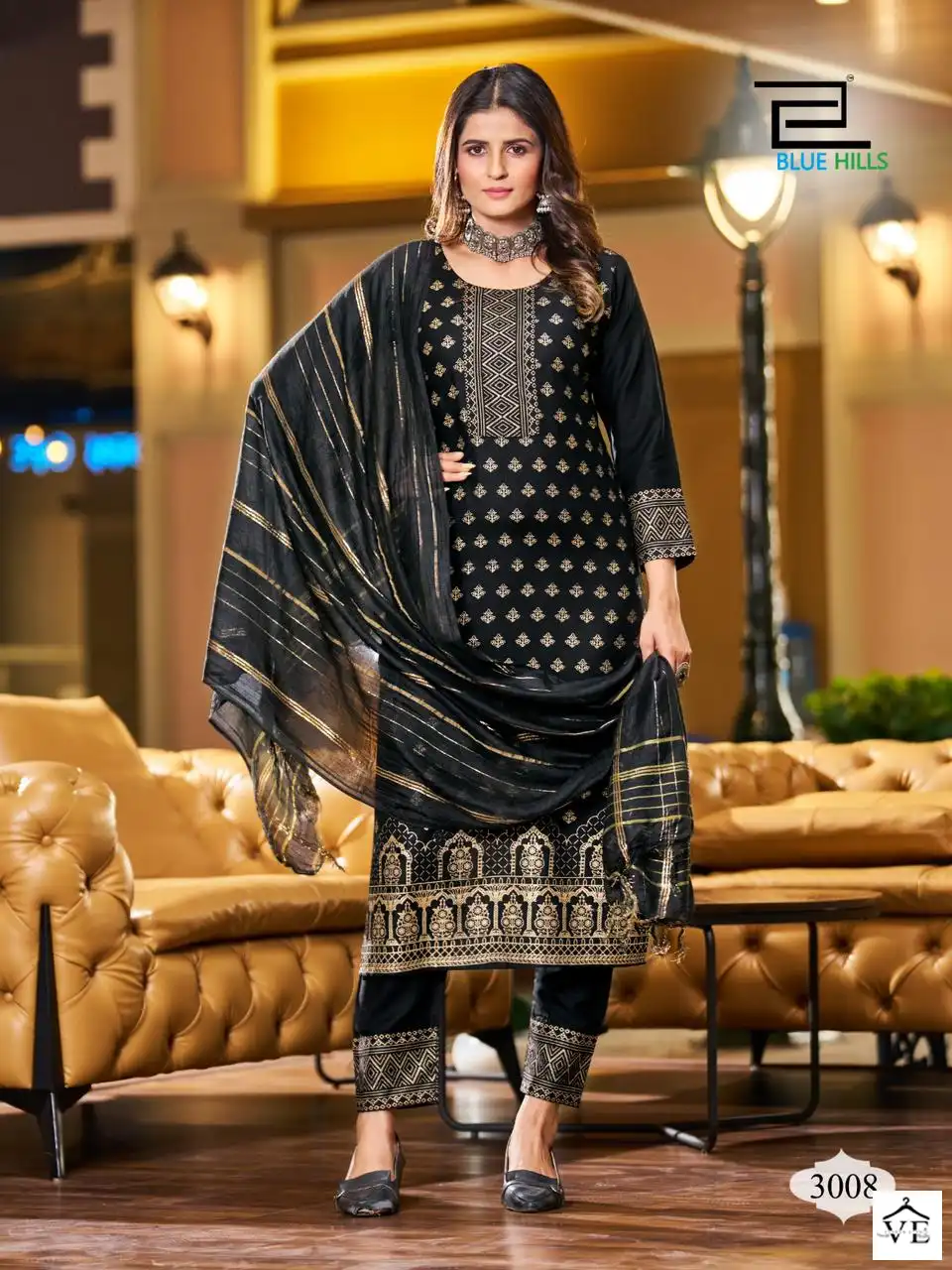 Blue Hills Jasmin 2.0 14 Kg Rayon Wholesale Readymade Suits Catalog — Wholesale Salwar Suits, MPA wholesale from Surat - Gallery Image 4