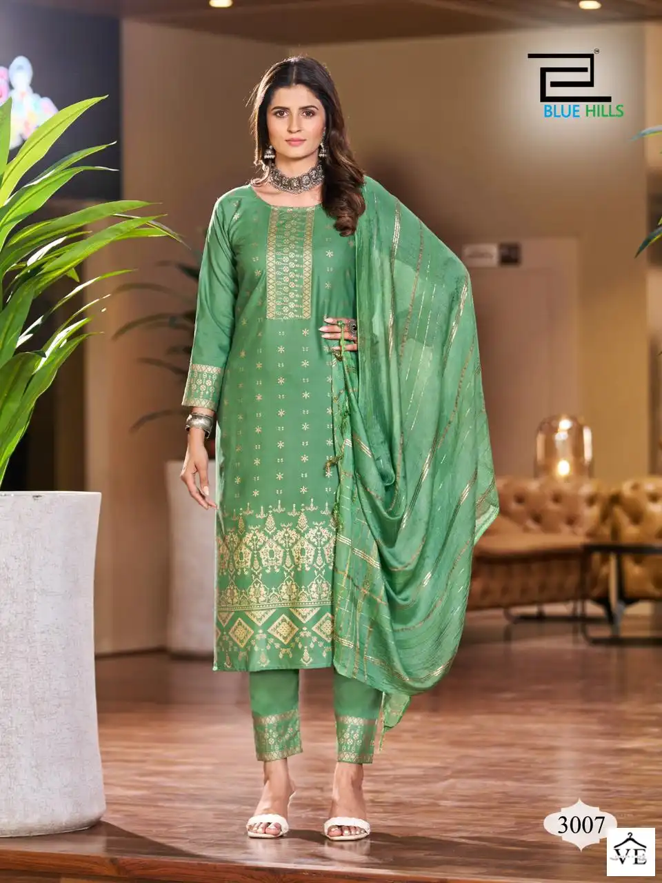 Blue Hills Jasmin 2.0 14 Kg Rayon Wholesale Readymade Suits Catalog — Wholesale Salwar Suits, MPA wholesale from Surat - Gallery Image 5