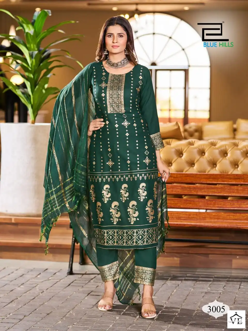 Blue Hills Jasmin 2.0 14 Kg Rayon Wholesale Readymade Suits Catalog — Wholesale Salwar Suits, MPA wholesale from Surat - Gallery Image 8
