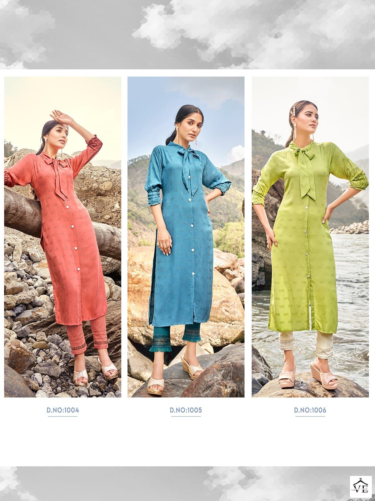 Wanna Jasmine Viscose Rayon Wholesale Kurti Catalog — Wholesale Kurtis, MPA wholesale from Surat - Gallery Image 7