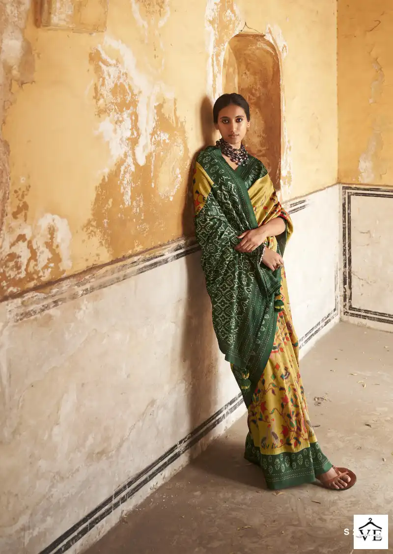 Kimora Jiyana Soft Tusser Silk Wholesale Saree Catalog — Wholesale Sarees, MPA wholesale from Surat - Gallery Image 4