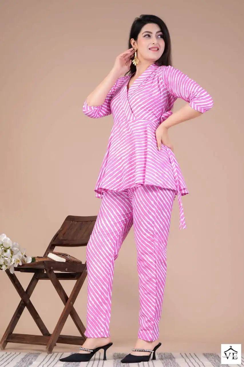 VE John Co-Ord Vol 3 Cotton Wholesale Co-Ord Set Catalog — Wholesale Kurtis, MPA wholesale from Surat — view 2