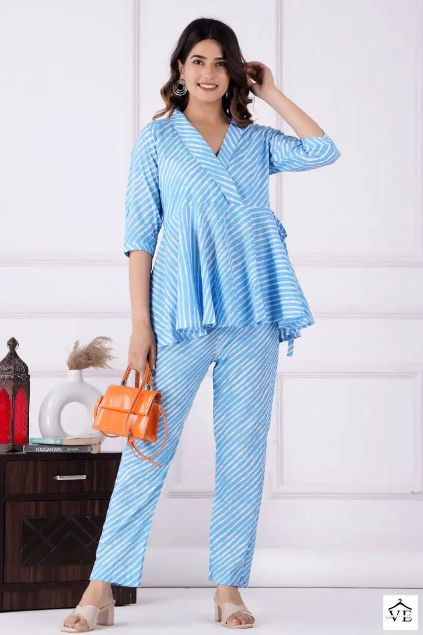 VE John Co-Ord Vol 3 Cotton Wholesale Co-Ord Set Catalog — Wholesale Kurtis, MPA wholesale from Surat — view 5