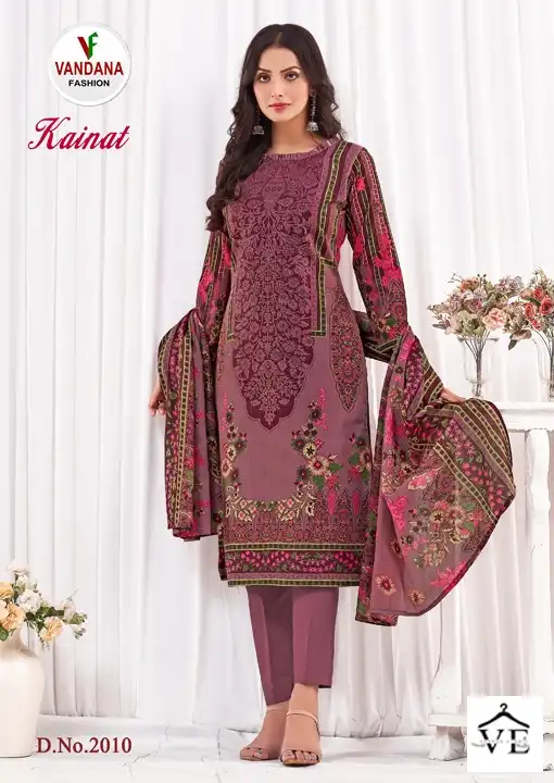 Vandana Kainat Vol 2 Cotton Wholesale Pakistani Salwar Suit Catalog — Wholesale Salwar Suits, MPA wholesale from Surat — view 10