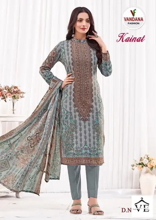 Vandana Kainat Vol 2 Cotton Wholesale Pakistani Salwar Suit Catalog — Wholesale Salwar Suits, MPA wholesale from Surat - Gallery Image 3