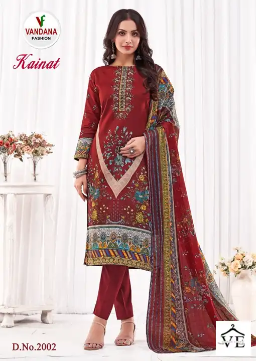 Vandana Kainat Vol 2 Cotton Wholesale Pakistani Salwar Suit Catalog — Wholesale Salwar Suits, MPA wholesale from Surat - Gallery Image 4